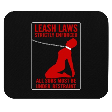 Discover Leash Law Enforced Mouse Pads
