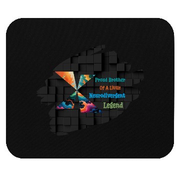 Discover Neurodivergent Legend Mouse Pads