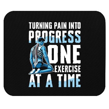 Discover Turning Pain Into Progress One Exercise At A Time Mouse Pads