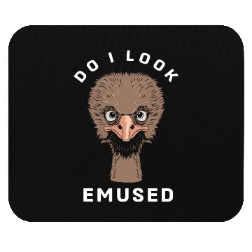 Discover Flightless Bird Emu Mouse Pads