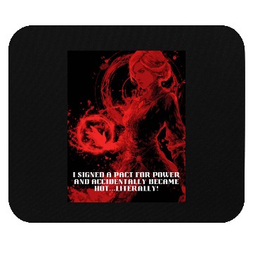 Discover Female Warlock Mouse Pads