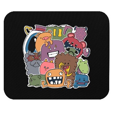 Discover Bad Family Photo Illustration Mouse Pads