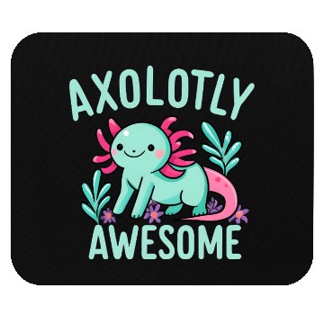 Discover Funny Cute Axolotl Pun Mouse Pads for Animal Lovers