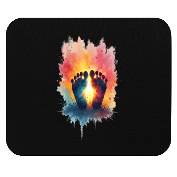 Discover Barefoot Bliss Mouse Pads