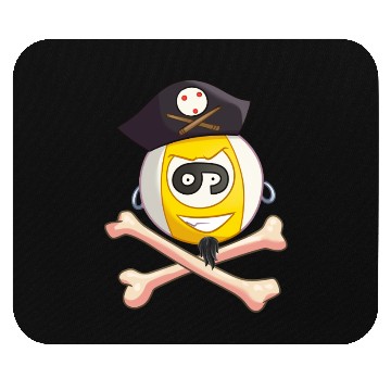 Discover 9-Ball Pirate (Jolly Roger style) Mouse Pads