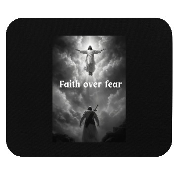 Discover Faith over fear Mouse Pads
