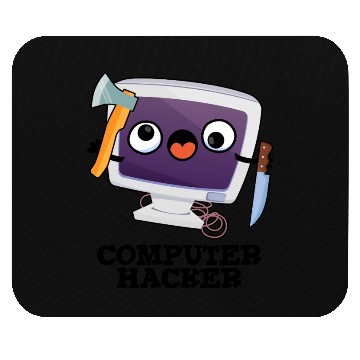 Discover Computer Hacker Funny Technical Pun Mouse Pads