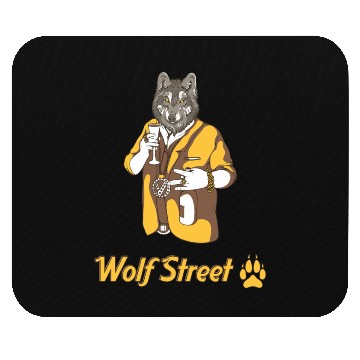 Discover Wolf street Mouse Pads
