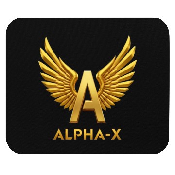 Discover ALPHA-X OFFICAL 2025 LOGO Mouse Pads