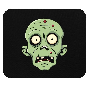 Discover Zombie With Big Red Pimples Mouse Pads