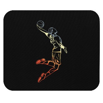 Discover Basketball Player Sketch Mouse Pads