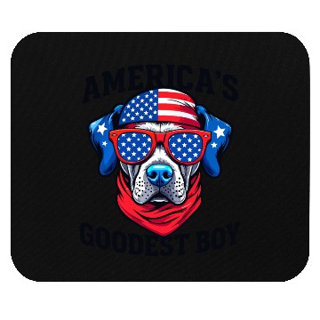 Discover America’s Goodest Boy Dog Mouse Pads