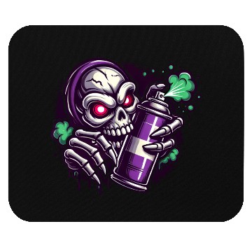 Discover Skull Sprayer Mouse Pads