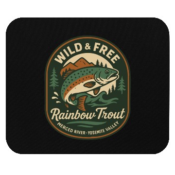 Discover Rainbow Trout Mouse Pads