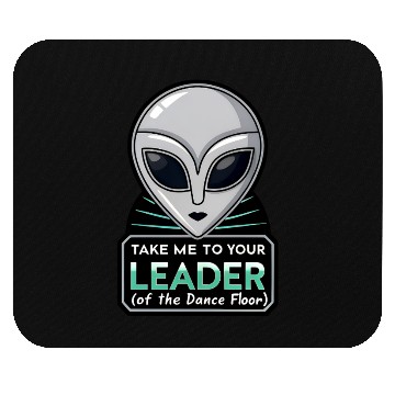 Discover Take Me To Your Leader Alien Rave Retro 2000s Y2K Mouse Pads