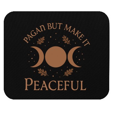 Discover Pagan Pride Wiccan Lifestyle Earth Magic Witch Mouse Pads