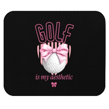 Discover Golf Is My Aesthetic Mouse Pads