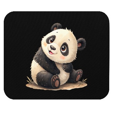 Discover Bamboo Bliss Panda Mouse Pads