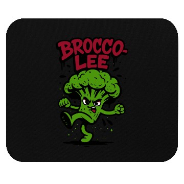 Discover Brocco Lee – Funny Broccoli Karate Mouse Pads