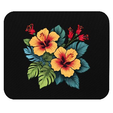 Discover Hibiscus Mouse Pads