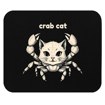 Discover Funny Crab Cat Hybrid Mouse Pads – Hilarious Animal