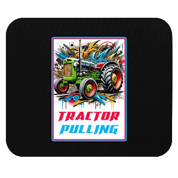Discover Tractor Pulling Power Mouse Pads
