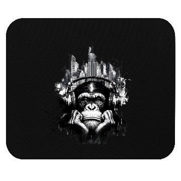 Discover Grunge Bored Ape Mouse Pads