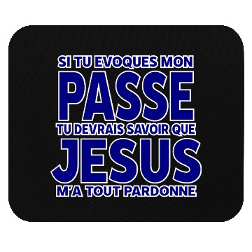 Discover Christian design in French Mouse Pads