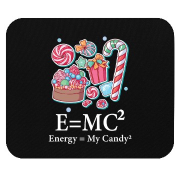Discover Funny Candy Lover Math Teacher Lollipops Candy Mouse Pads