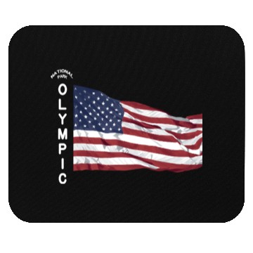 Discover OLYMPIC National Park WASHINGTON STATE Olympic Mouse Pads