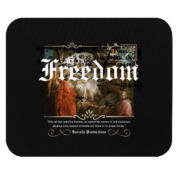 Discover Freedom – Bold Statement Mouse Pads for Dreamers and Rebe