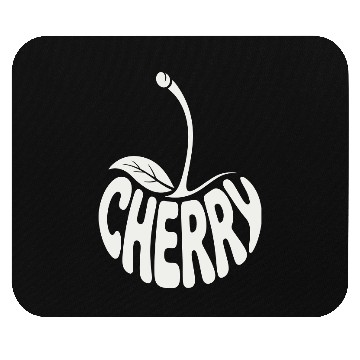 Discover Sweet Cherry Word Art Mouse Pads