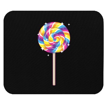 Discover Cute Lollipop Design Lollipop Candy Lover 01 Mouse Pads
