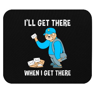 Discover Postal Worker Delivery Mailman Mouse Pads
