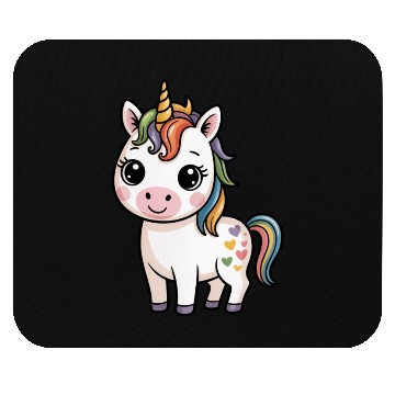 Discover Believe in Magic – Cute Rainbow Unicorn Fantasy Mouse Pads