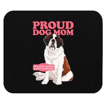 Discover Saint Bernard Dog Mom St. Bernhard Mouse Pads