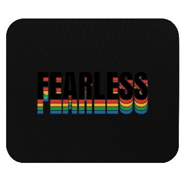 Discover fearless– Minimal Streetwear Mouse Pads
