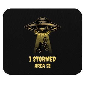 Discover I Stormed Area 51 – Funny UFO Mouse Pads