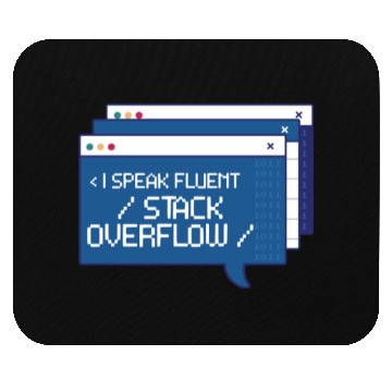 Discover Stack Overflow Computer Scientist Mouse Pads