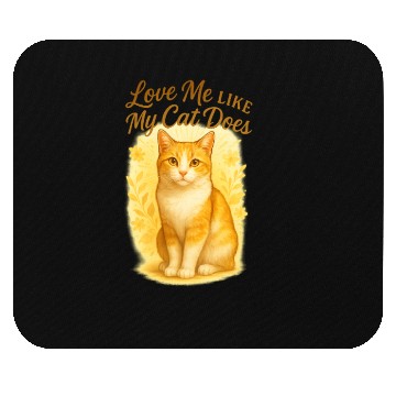 Discover Summer Cat Love Quote Mouse Pads