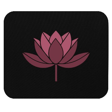 Discover minimalist Lotus Mouse Pads