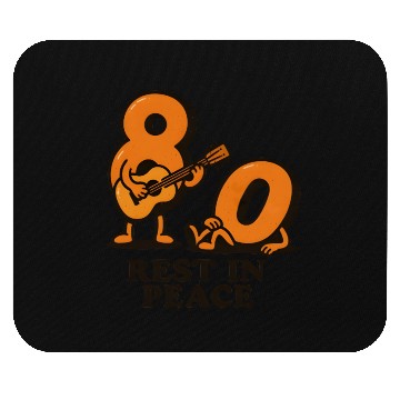Discover Rest in peace 80s Mouse Pads