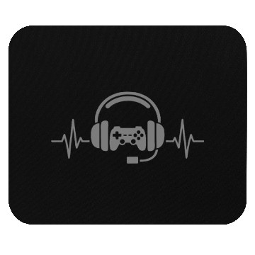 Discover Gamer Heartbeat – Controller & Headset Life Mouse Pads