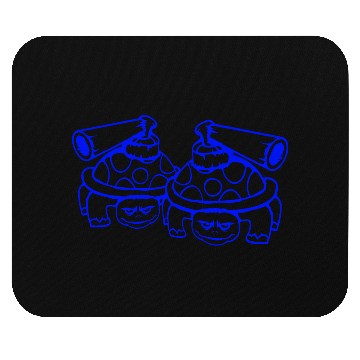 Discover 2 turtles shell gun shooting war attack tank team Mouse Pads