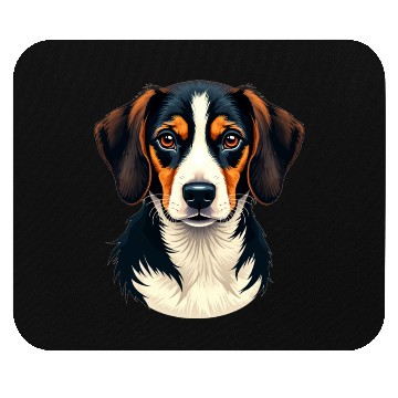 Discover “Beagle Gaze” – Bold & Beautiful Dogs Mouse Pads