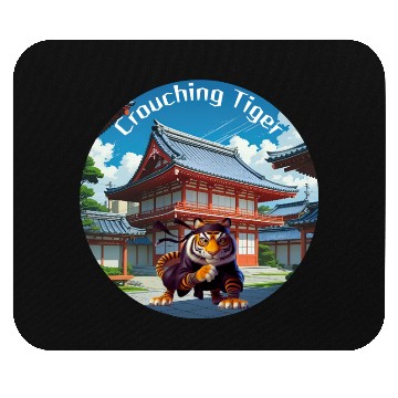 Discover Crouching Tiger Mouse Pads