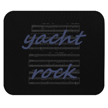 Discover Yacht Rock Sheet Music Mouse Pads
