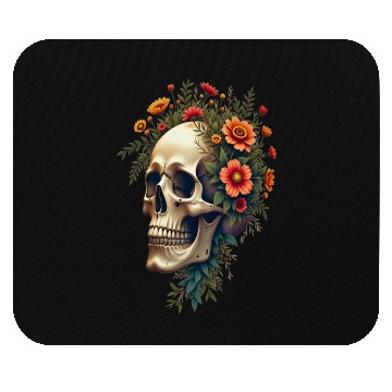 Discover Eco Skull ❘ Nature Vibes ✦ Rebirth Mouse Pads
