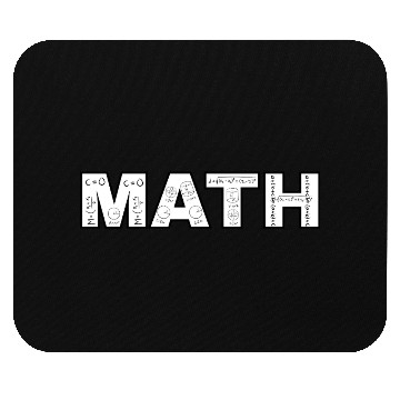 Discover MATH – Filled with Formulas & Geometry Mouse Pads