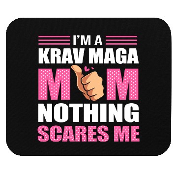Discover Krav Maga Mom Israel Martial Arts Mouse Pads